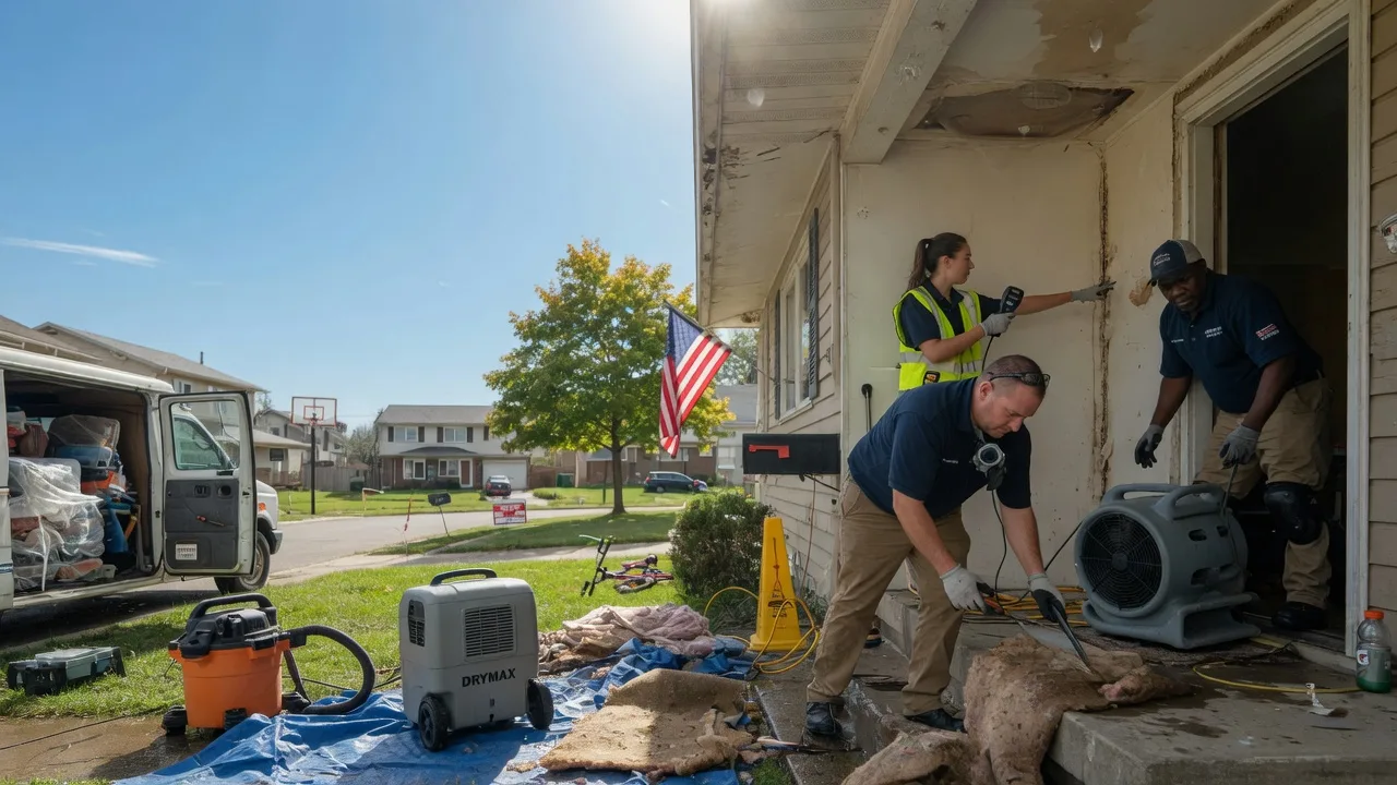 Water Damage Restoration in Covington, OH near me